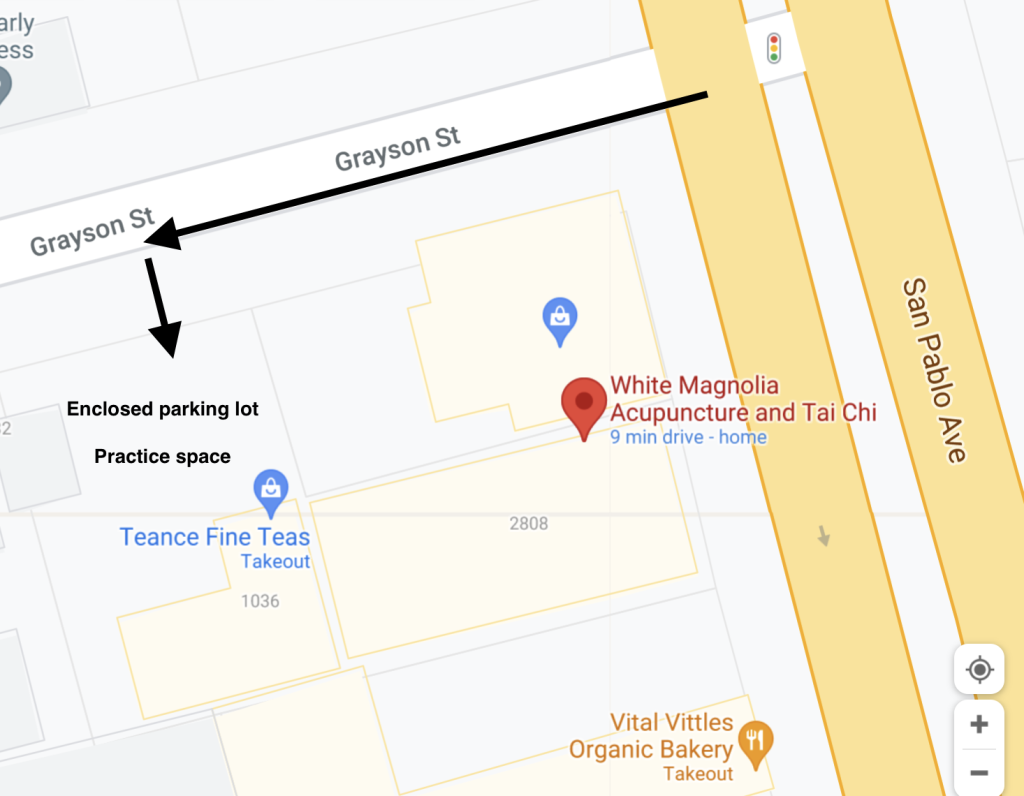 Map of White Magnolia location