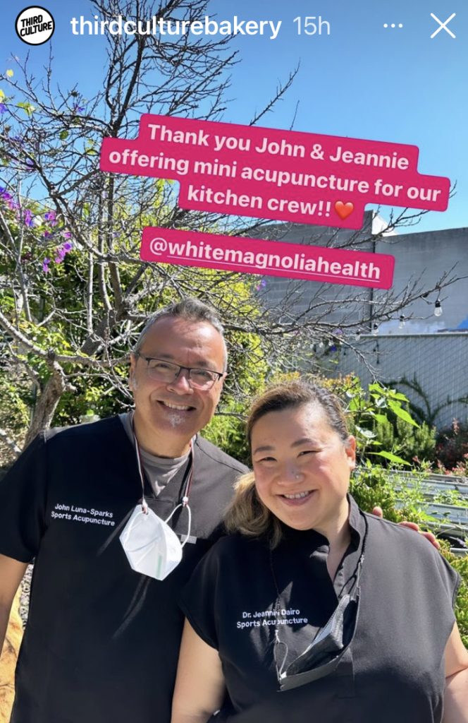 John and Jeannie at clinic promotion