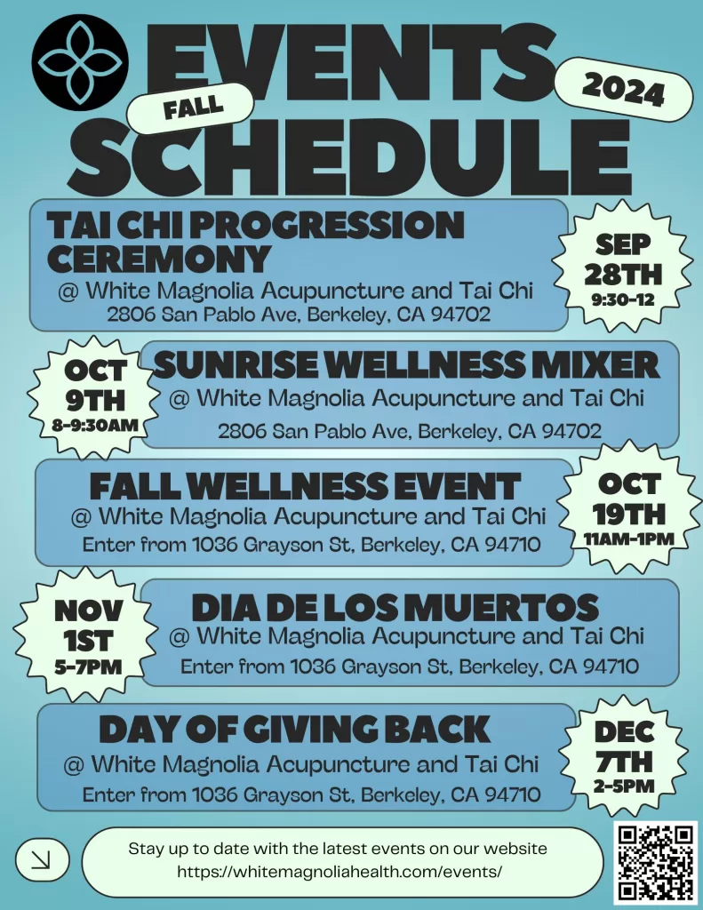 Fall Events flyer