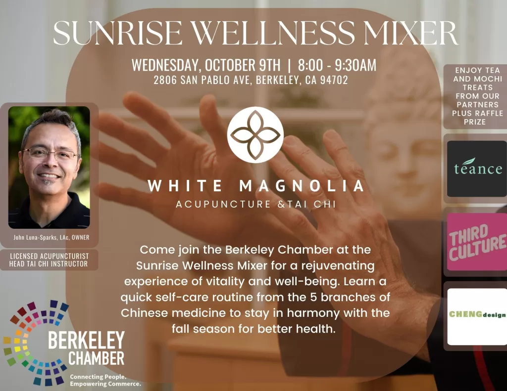 sunrise wellness mixer flyer